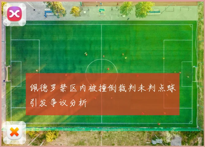 佩德罗禁区内被撞倒裁判未判点球引发争议分析